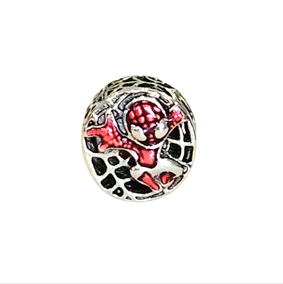 Pandora Marvel Sterling Silver 925 Spiderman Avengers Bracelet Charm - Picture 3 of 8